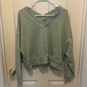 Aerie Sage V-Neck Sweater